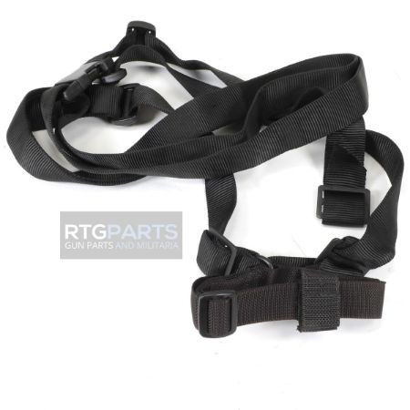 USGI, M4 M16 3-Point Sling, Spec-Ops, Black, New Old Stock, 1005-01-541-1771, GER-4108, RTG Parts