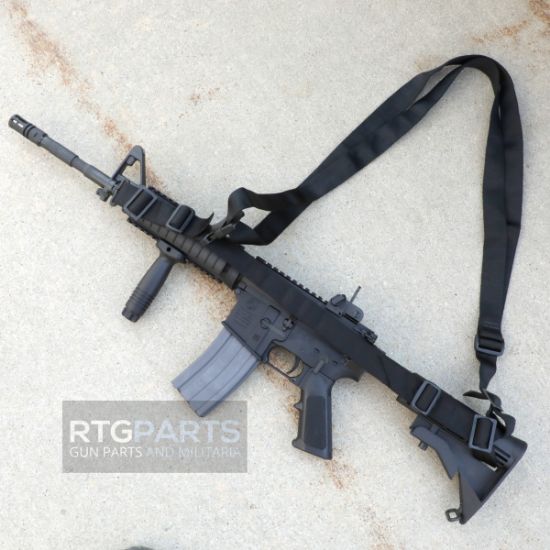 USGI, M4 M16 3-Point Sling, Spec-Ops, Black, New Old Stock, 1005-01-541-1771, GER-4108, RTG Parts