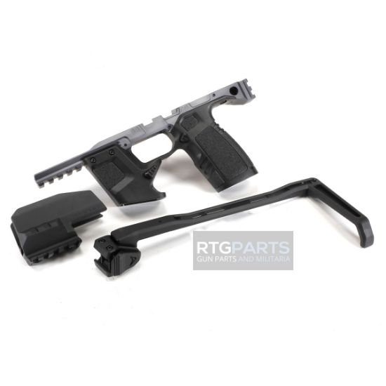 Picture of TYRANT TWS365 SMG BRACED CHASSIS FOR SIG P365 FCU & SLIDE, GUNMETAL GRAY