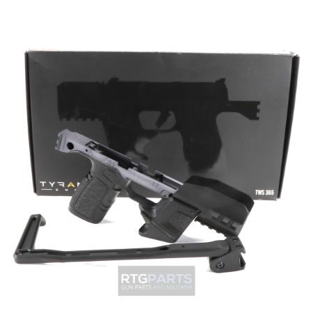 Picture of TYRANT TWS365 SMG BRACED CHASSIS FOR SIG P365 FCU & SLIDE, GUNMETAL GRAY