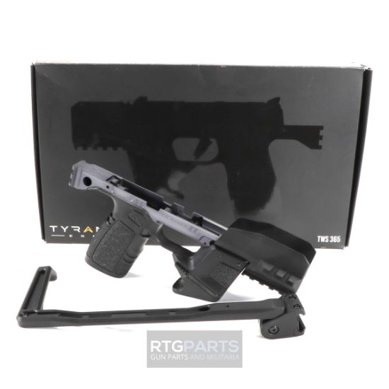 Picture of TYRANT TWS365 SMG BRACED CHASSIS FOR SIG P365 FCU & SLIDE, GUNMETAL GRAY