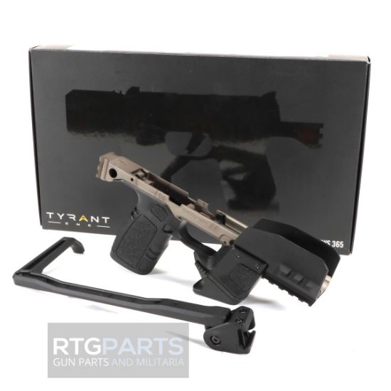 Picture of TYRANT TWS365 SMG BRACED CHASSIS FOR SIG P365 FCU & SLIDE, BRONZE