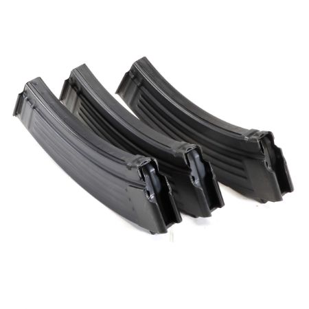 Picture of THREE POLYTECH AK47 30RD FLAT BACK MAGS NOS