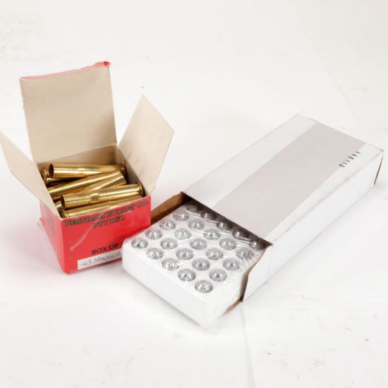 Picture of 11X60 MAUSER BRASS & BULLETS