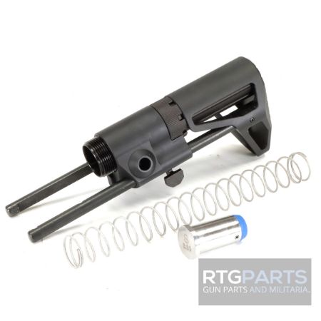 Maxim Defense QCB Stock, Gen6, Standard Buffer, Black Finish, Fits AR AR15 M4, 680017475024, ARR-MXM-47502, RTG Parts
