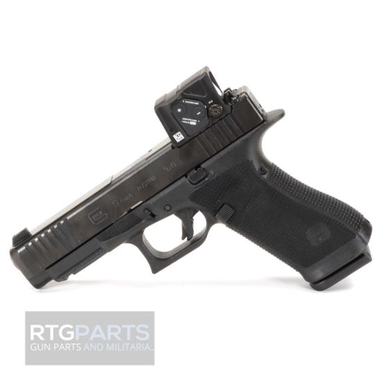 GLOCK, 17 GEN 6 COA, Striker Fired, Semi-automatic, Polymer Frame Pistol, Full Size, 9MM, 4.49" Barrel, DLC Finish, Fixed Sights, Aimpoint COA Optic, 17 Rounds, 3 Magazines, 764503068294, FFL-GLOCK-P61750B03DC8A3, RTG Parts