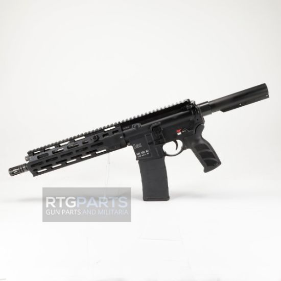 Heckler & Koch, MR556 A4, Semi-automatic, Pistol, 223 Remington/556NATO, 11" Barrel, Anodized Finish, Black, M-LOK Free Float Handguard, Adjustable Gas Block, HK USA Enhanced Grip, Ambidextrous Controls, 30rd Magazine, 642230269439, FFL-HKK-81001050, RTG Parts