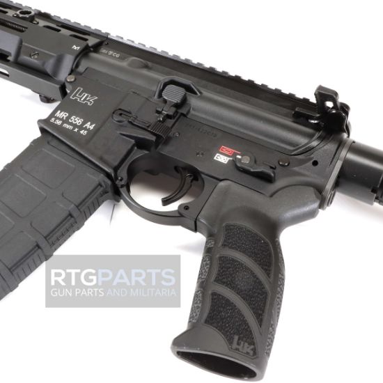Heckler & Koch, MR556 A4, Semi-automatic, Pistol, 223 Remington/556NATO, 11" Barrel, Anodized Finish, Black, M-LOK Free Float Handguard, Adjustable Gas Block, HK USA Enhanced Grip, Ambidextrous Controls, 30rd Magazine, 642230269439, FFL-HKK-81001050, RTG Parts