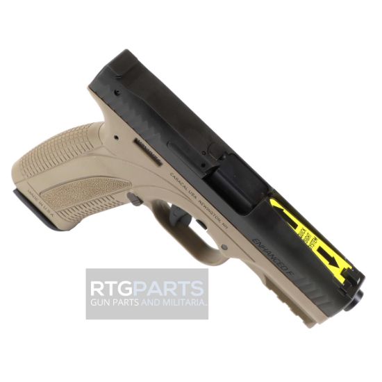 Caracal USA, Enhanced F, 9MM Striker-Fired Pistol With Quick Sight System, Tan, Two 18rd Magazines, Tan/BLK, 819558020213, FFL-CAR-U80021118, caracalpistol, caracalQSS,  RTG Parts