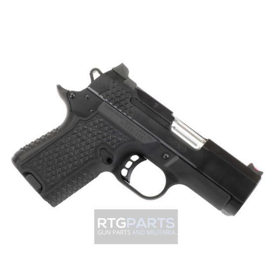 Wilson Combat, Enhanced Duty Trigger, Semi-automatic, Sub-Compact, 9MM, 3.25", Black, 2 Magazines, (1) 10 Round + (1) 15 Round, Manual Safety, DLC, 810025505783, FFL-WILSON-COMBAT-SFX9-SC3, RTG Parts