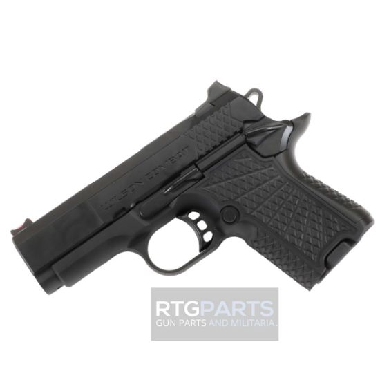 Wilson Combat, Enhanced Duty Trigger, Semi-automatic, Sub-Compact, 9MM, 3.25", Black, 2 Magazines, (1) 10 Round + (1) 15 Round, Manual Safety, DLC, 810025505783, FFL-WILSON-COMBAT-SFX9-SC3, RTG Parts