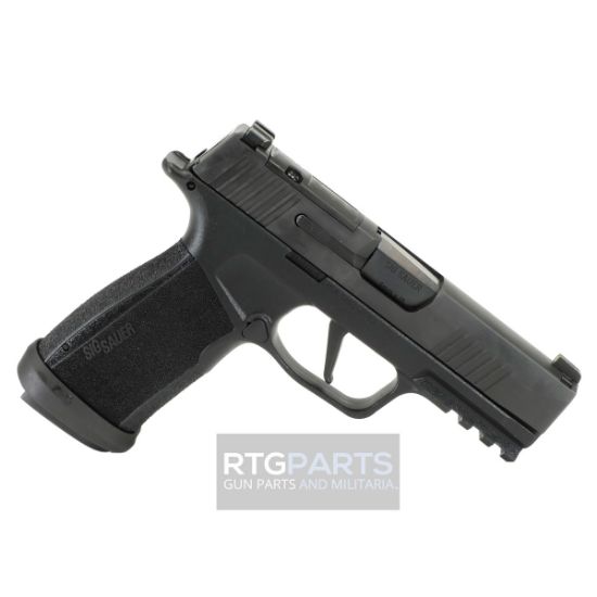  Sig Sauer, P365, XMACRO TACOPS, Compact, 9MM, 3.7" Barrel, Matte Finish, Black, Detachable Magwell, Extended Slide Catch Lever, Xray 3 Day/Night Sights, Optic Ready, 17 Rounds, 4 Magazines, X-Macro, 798681681686, FFL-SIG-365XCA-9-TACOPS, RTG Parts