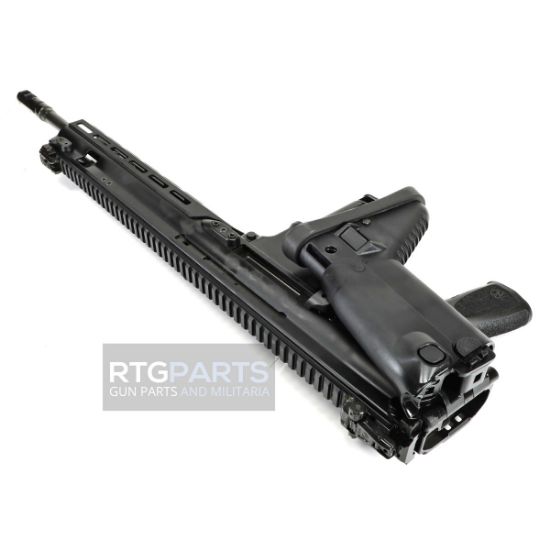 FN America, SCAR 17S, Semi-automatic Rifle, 308 Winchester/7.62 NATO, 16.25" Barrel, Black, Adjustable Stock, M-LOK Rail System, 20 Rounds, Includes Vertical Foregrip, Piston Removal Tool, and Soft Case with Modular Inserts, 845737019723, FFL-FN-38-102017-100, RTG Parts