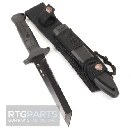 Mil-Tec, Reproduction KM2000 Special Forces Combat Knife, Black, German Army, GER-15362100 , RTG Parts