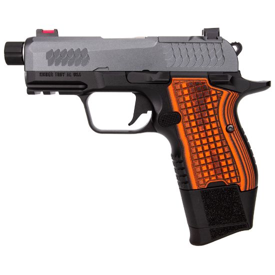 Kimber America, CDS9, Semi-automatic Pistol, Single Action Only, Compact, 9MM, 3.64" Threaded Barrel, Matte Finish, Black Frame with Gray Slide, Optics Ready, Ambidextrous Manual Safety, 2 Magazines, 1-(15) Round, 1-(13) Round, 669278360041, FFL-KIMBER-3600004, RTG Parts