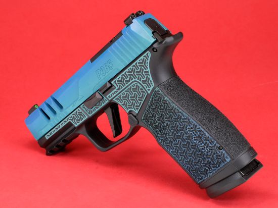 Sig Sauer, P365, XMacro, Striker Fired, Semi-automatic, Polymer Framed Pistol, Sub-Compact, 9MM, 3.7" Barrel, Nitron Finish, Galactic June Bug, XRAY3 Day/Night Sights, Optic Ready, 17 Rounds, 2 Magazines, X-Macro, 810105518498, SIG-FFL-365XCA-9-JUNEBUG, RTG Parts