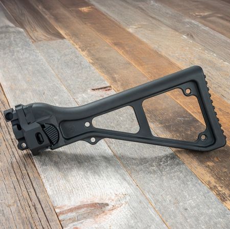 HBI MP5 Stock Assembly for Springfield Kuna, Side Folding, Black, HBI-10694-21, RTG Parts