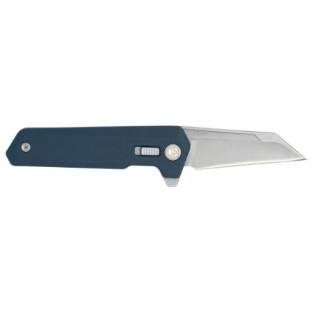 Magpul Industries, Breslau, Folding Knife, 2.94" Wharncliffe Blade, MVN35 MIM Steel, 7.375" Overall Length, Lug Lock, Bead Blasted Finish, Blue Polymer Handle, 840815149224, MP-MAG1081-GBL, RTG Parts