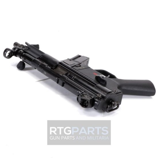 HK SP5K-PDW With Free Side Folding Brace, Heckler & Koch, SP5K, Pistol, Semi-automatic, 9MM, Threaded Barrel, Steel Receiver, Black, Polymer Pistol Grip, Iron Sights, 2x 10rd Mags, Ambidextrous, 642230261808, FFL-HKK-81000482, RTG Parts