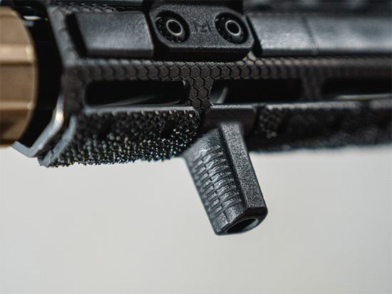 Magpul, Index Stop, M-LOK, Black, Hand Stop, Fits Octagonal Aluminum MLOK Handguards, Half Slot, Matte Finish, Black, 840815151012, MP-MAG1568-BLK, RTG Parts