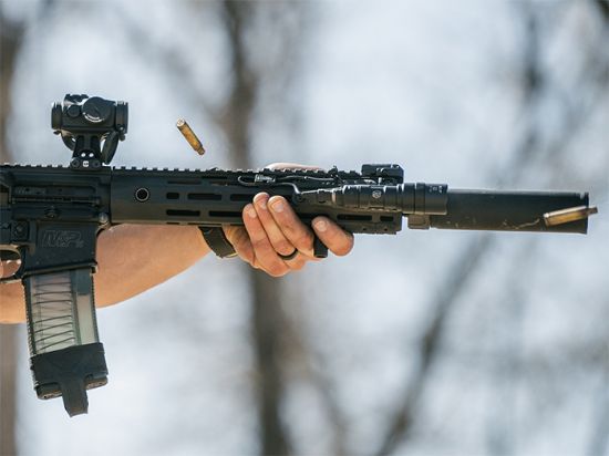 Magpul, Index Stop, M-LOK, MCT, Hand Stop, Fits Octagonal Aluminum MLOK Handguards, Half Slot, Matte Finish, Medium Dark Tan, 840815151340, MP-MAG1568-MCT, RTG Parts