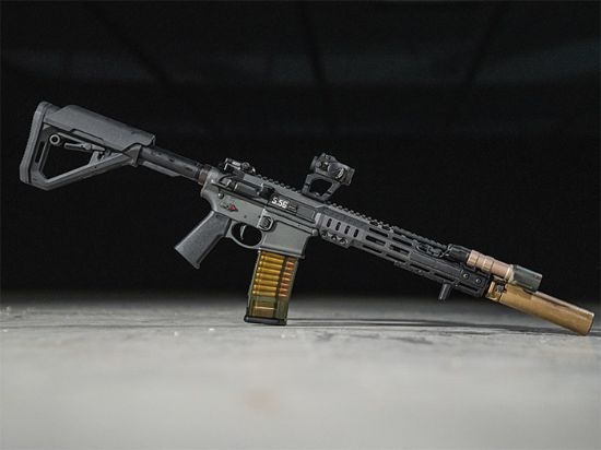 Magpul, Index Stop, M-LOK, MCT, Hand Stop, Fits Octagonal Aluminum MLOK Handguards, Half Slot, Matte Finish, Medium Dark Tan, 840815151340, MP-MAG1568-MCT, RTG Parts
