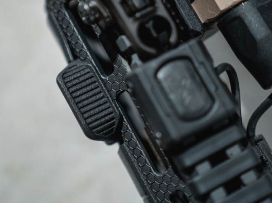 Magpul, Thumb Shelf, Grip, FDE, Fits Octagonal Aluminum M-LOK Handguards, 1 Slot, Matte Finish, Flat Dark Earth, 840815151173, MP-MAG1568-BLK, RTG Parts