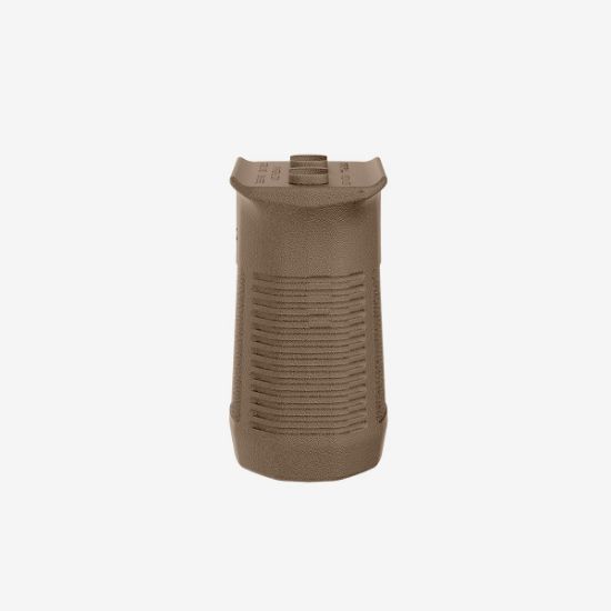 Magpul, Short Vertical Grip, FDE, Fits Octagonal Aluminum M-LOK Handguards, 2 Slots, Matte Finish, Flat Dark Earth, 840815151210, MP-MAG1567-FDE, RTG Parts