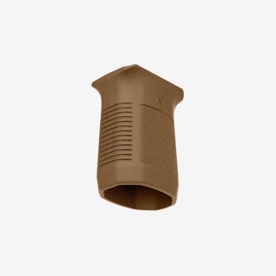 Magpul, Short Vertical Grip, MCB, Fits Octagonal Aluminum M-LOK Handguards, 2 Slots, Matte Finish, Medium Coyote Brown, 840815151326, MP-MAG1567-MCB, RTG Parts