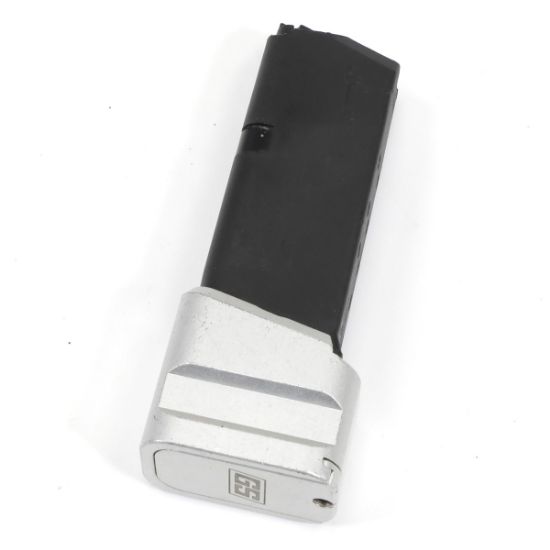Picture of GLOCK 26 10RD OEM MAG W/ +5 BASE PAD INSTALLED USED VG