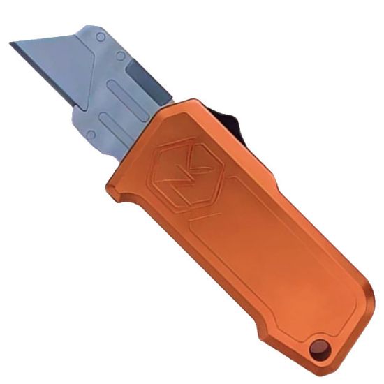 Normandy Knives, Occam's OTF, Out The Front Automatic, Replaceable Razor Blade Knife, Takes Standard Razor Blades, Aluminum Body, Orange, OTF, NK-OCCAM-ORANGE, RTG Parts