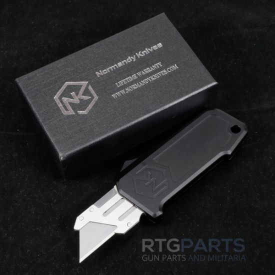 Picture of NORMANDY KNIVES OCCAM'S OTF, AUTOMATIC RAZOR KNIFE, BLACK