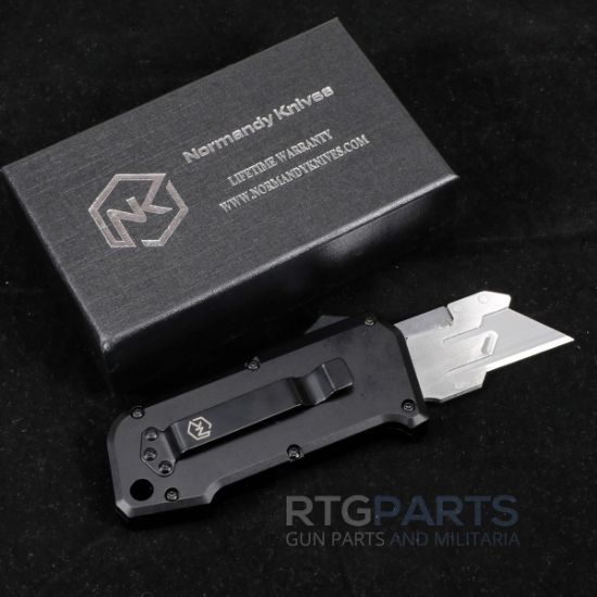 Picture of NORMANDY KNIVES OCCAM'S OTF, AUTOMATIC RAZOR KNIFE, BLACK
