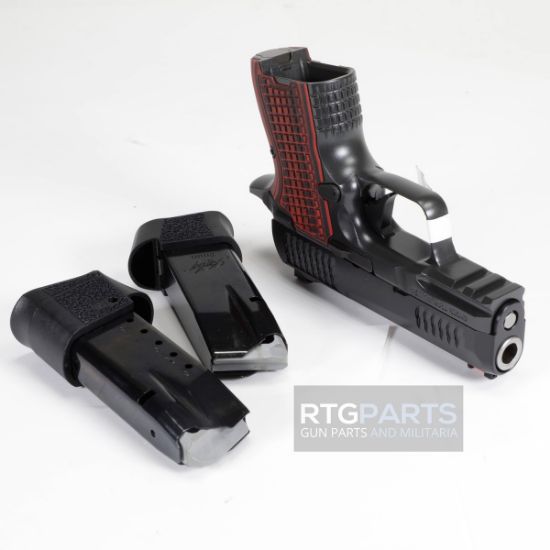 Kimber America, CDS9, Semi-automatic Pistol, Single Action Only, Compact, 9MM, 3.18" Barrel, Matte Finish, Black Slide with Gray Frame, Optics Ready, Ambidextrous Manual Safety, 2 Magazines, 1-(15) Round, 1-(13) Round, 669278360034, FFL-KIMBER-3600003, RTG Parts