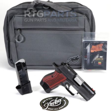 Kimber America, CDS9, Semi-automatic Pistol, Single Action Only, Compact, 9MM, 3.18" Barrel, Matte Finish, Black Slide with Gray Frame, Optics Ready, Ambidextrous Manual Safety, 2 Magazines, 1-(15) Round, 1-(13) Round, 669278360034, FFL-KIMBER-3600003, RTG Parts
