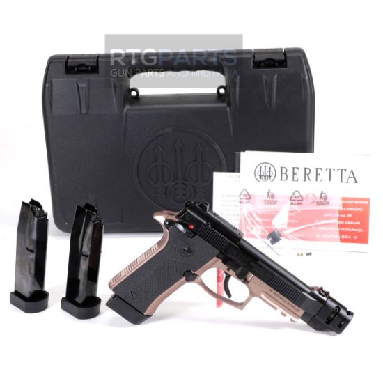 Picture of BERETTA 80X CHEETAH 380ACP TACTICAL BRONZE 4.4" COMPENSATED THREADED BARREL 15RD