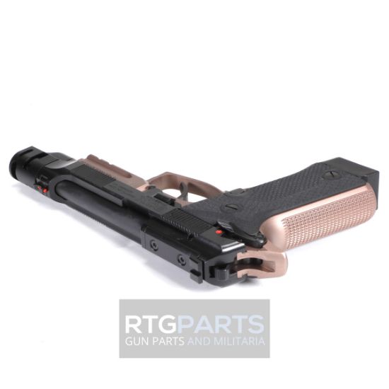 Picture of BERETTA 80X CHEETAH 380ACP TACTICAL BRONZE 4.4" COMPENSATED THREADED BARREL 15RD