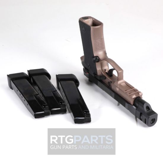Picture of BERETTA 80X CHEETAH 380ACP TACTICAL BRONZE 4.4" COMPENSATED THREADED BARREL 15RD