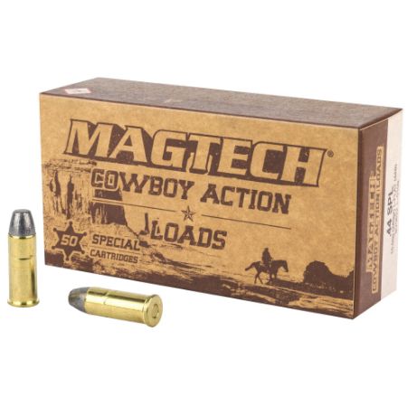 Magtech, Cowboy, 44 Special, 240 Grain, Lead Flat Nose, 50 Round Box, 754908168118, AMMO-MTA-44B, RTG Parts
