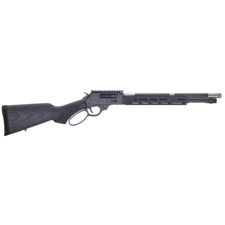 Henry Repeating Arms, SPD HUSH, Lever Action, 45-70 Government, 16.5" Round Threaded Barrel, 5/8X24 Thread Pattern, Matte Finish, Blued Receiver, Lightweight American Hardwood Laminate Stock, Picatinny Rail, 4 Rounds, Drilled and Tapped for a BB-RSM, 619835100245, FFL-HENRY-H010H, RTG Parts