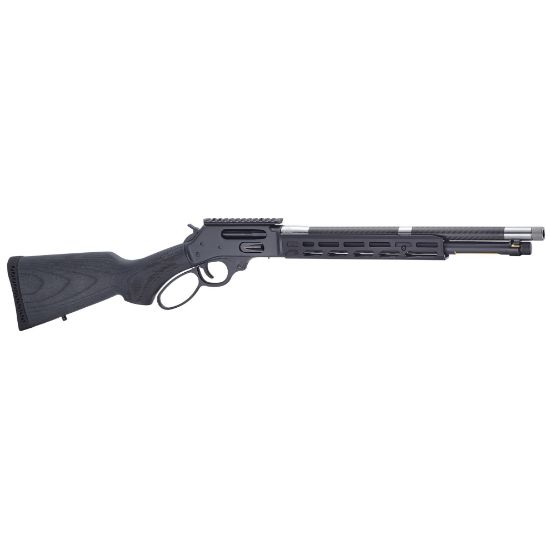 Henry Repeating Arms, SPD HUSH, Lever Action, 45-70 Government, 16.5" Round Threaded Barrel, 5/8X24 Thread Pattern, Matte Finish, Blued Receiver, Lightweight American Hardwood Laminate Stock, Picatinny Rail, 4 Rounds, Drilled and Tapped for a BB-RSM, 619835100245, FFL-HENRY-H010H, RTG Parts