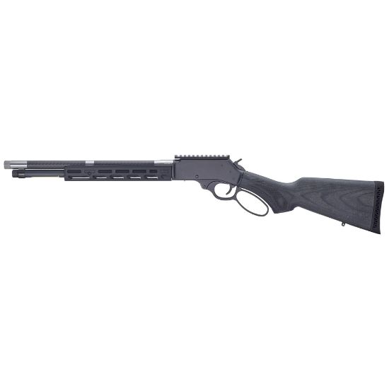 Henry Repeating Arms, SPD HUSH, Lever Action, 45-70 Government, 16.5" Round Threaded Barrel, 5/8X24 Thread Pattern, Matte Finish, Blued Receiver, Lightweight American Hardwood Laminate Stock, Picatinny Rail, 4 Rounds, Drilled and Tapped for a BB-RSM, 619835100245, FFL-HENRY-H010H, RTG Parts
