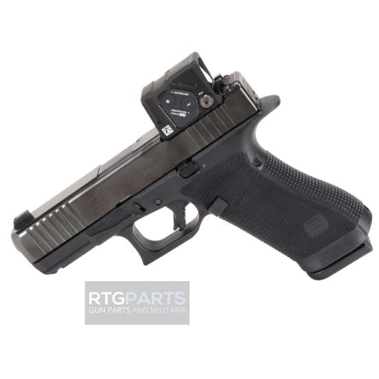 GLOCK, 45 GEN 6 COA, Semi-automatic, Striker Fired, Polymer Frame Pistol, Full Size, 9MM, 4.02" Barrel, DLC Finish, Fixed Sights, Aimpoint COA Optic, 17 Rounds, 3 Magazines, 764503068331, FFL-GLOCK-P64550B03DC8A3, RTG Parts
