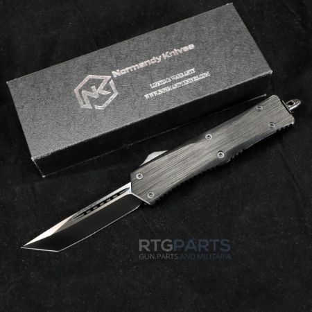 Picture of NORMANDY KNIVES NOCTURNA D2X OTF AUTO KNIFE 3.75" BLACK