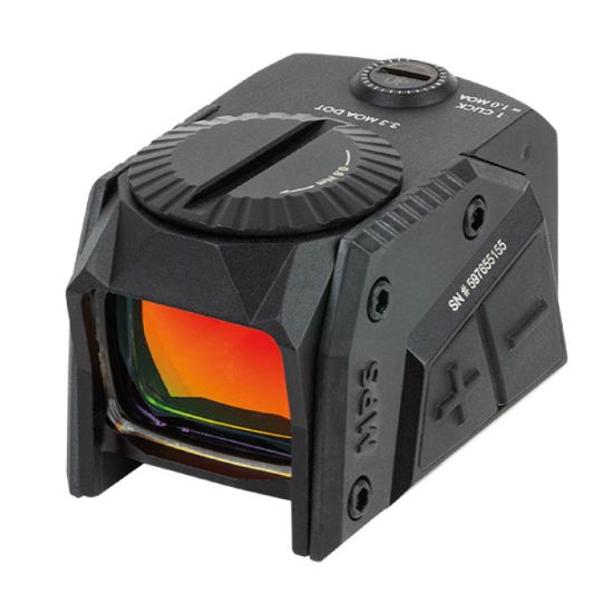 Steiner, MPS 2.0, Red Dot Sight, 1X Magnification, 2mm,  3.3MOA, Matte Finish, Black, ACRO Footprint, Pistol Sight, MIS-ST-8700000040, 840229107391, RTG Parts