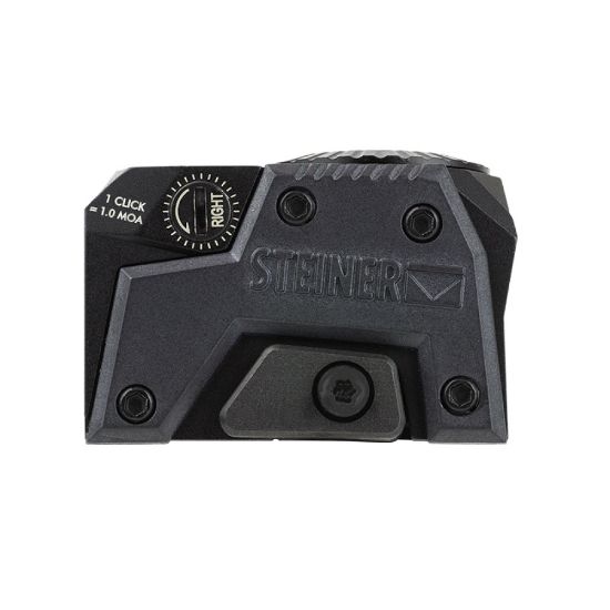 Steiner, MPS 2.0, Red Dot Sight, 1X Magnification, 2mm,  3.3MOA, Matte Finish, Black, ACRO Footprint, Pistol Sight, MIS-ST-8700000040, 840229107391, RTG Parts