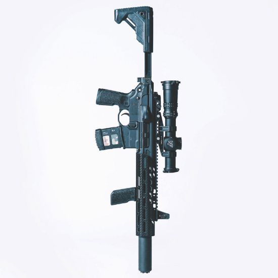Die Free Co, Tiger Claw XL, Foregrip, Fits M-LOK, Black, 860013578183, ARR-DFC-TC-XL-MLOK-BLK, RTG Parts