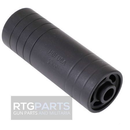Picture of HBI 4" BLAST SHIELD, 9MM, 1/2X28, BLACK