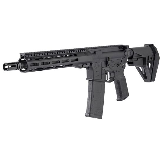Colt's Manufacturing, M5 Pistol, Semi-automatic, AR Pistol, 5.56 NATO, 11.5" Barrel, Anodized Finish, Black, Magpul Pistol Grip and SBA5 Stabilizing Brace, Picatinny Rail, 30 Round, 1 Magazine, 098289002037, FFL-M5P556-11H, RTG Parts