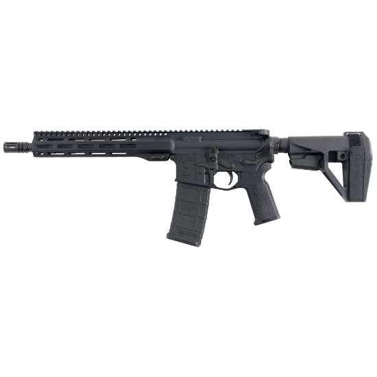 Colt's Manufacturing, M5 Pistol, Semi-automatic, AR Pistol, 5.56 NATO, 11.5" Barrel, Anodized Finish, Black, Magpul Pistol Grip and SBA5 Stabilizing Brace, Picatinny Rail, 30 Round, 1 Magazine, 098289002037, FFL-M5P556-11H, RTG Parts